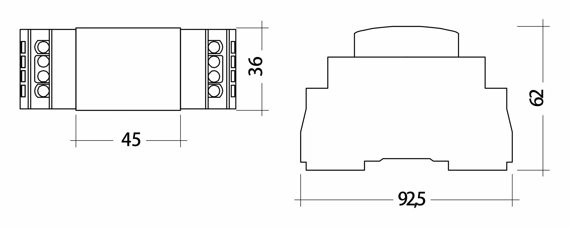 Tridonic,DALI RM CDM 30 10A 1CH  - DALI-2 Single channel relay , Made In PRC, 5yrs Warranty 28003311  Tridonic LC